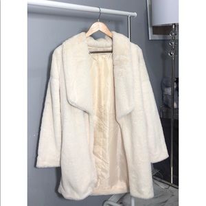 Fashion nova faux fur coat “Keep it cozy”